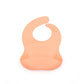 Silicone Bibs in 6 Assorted Colors: Coconut