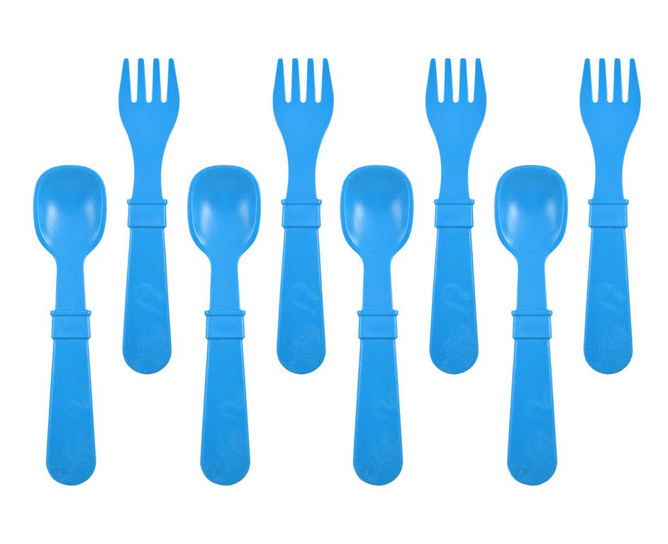 Re-Play Forks and Spoons Set, 8 Pieces