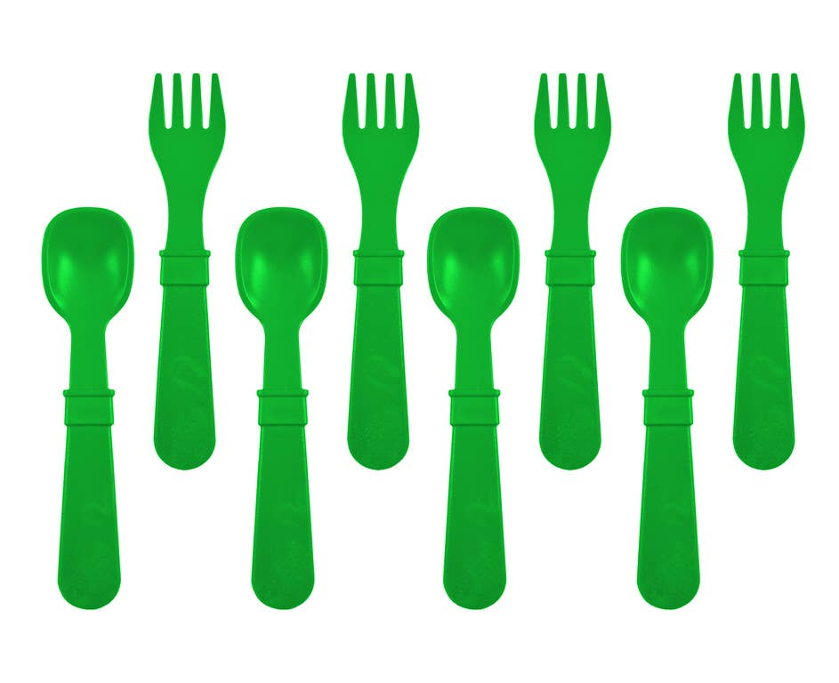 Re-Play Forks and Spoons Set - 8 Pieces