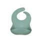 Silicone Bibs in 6 Assorted Colors: Coconut